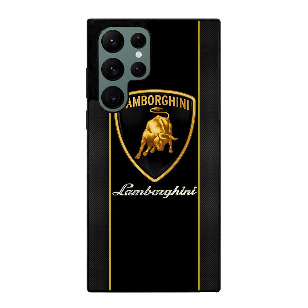 LAMBORGHINI STRIPE BLACK Samsung Galaxy S22 Ultra Case Cover
