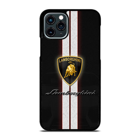 LAMBORGHINI STRIPE LOGO iPhone 11 Pro Case Cover