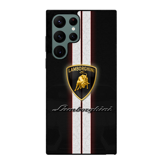 LAMBORGHINI STRIPE LOGO Samsung Galaxy S22 Ultra Case Cover