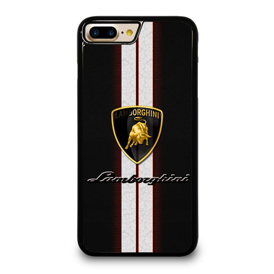 LAMBORGHINI WHITE STRIPE LOGO iPhone 7 / 8 Plus Case Cover