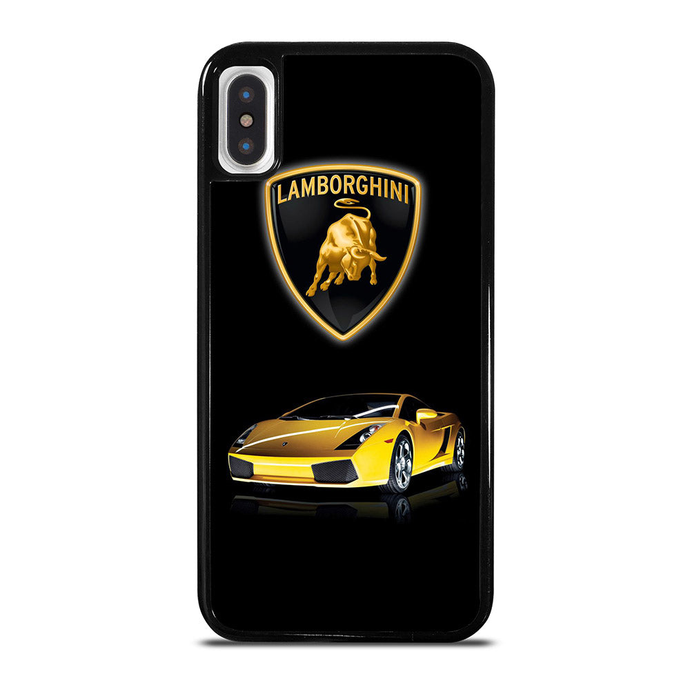 LAMBORGHINI YELLOW CAR LOGO iPhone X / XS Case Cover