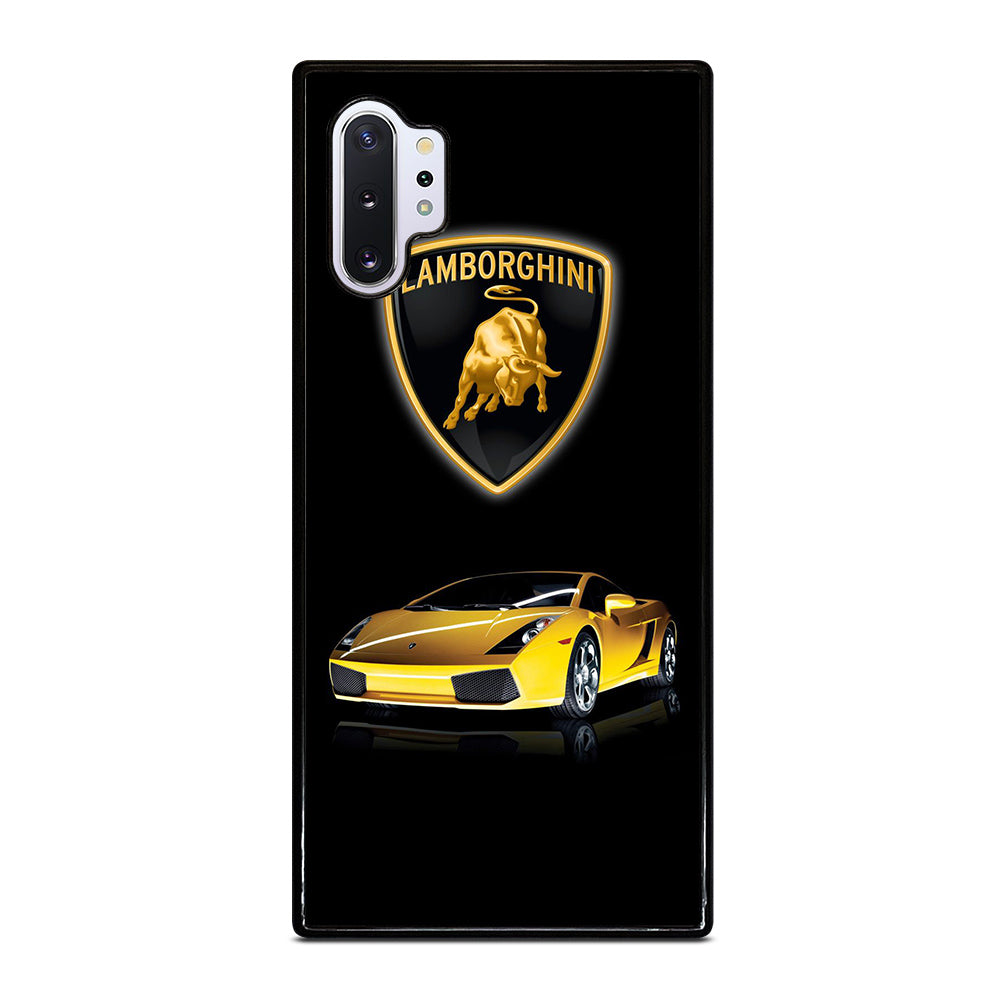 LAMBORGHINI YELLOW CAR LOGO Samsung Galaxy Note 10 Plus Case Cover
