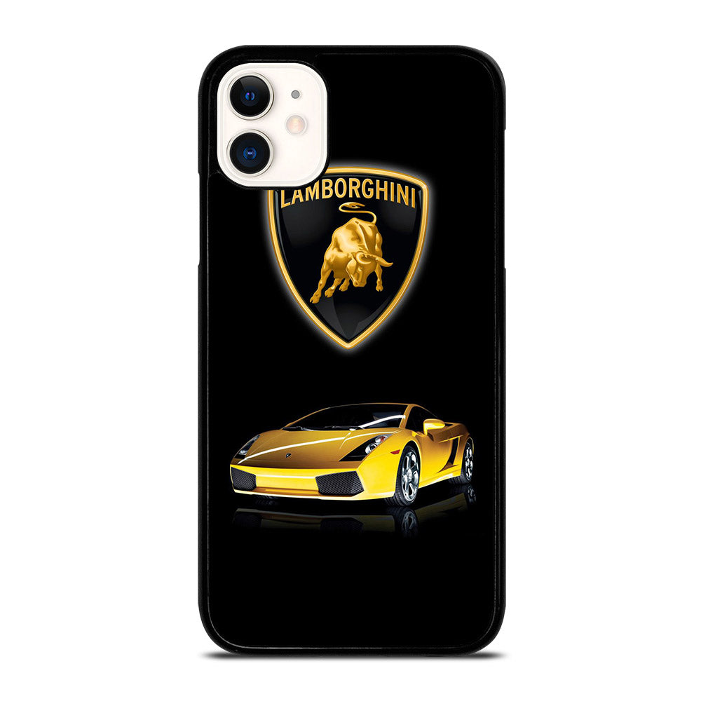 LAMBORGHINI YELLOW CAR LOGO iPhone 11 Case Cover