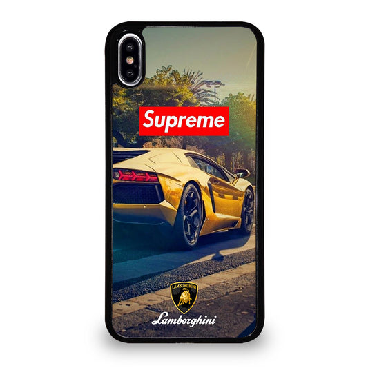 LAMBORGHINI YELLOW CAR iPhone XS Max Case Cover