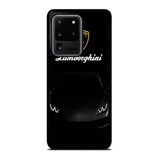 LAMBORGHINI BLACK CAR Samsung Galaxy S20 Ultra Case Cover