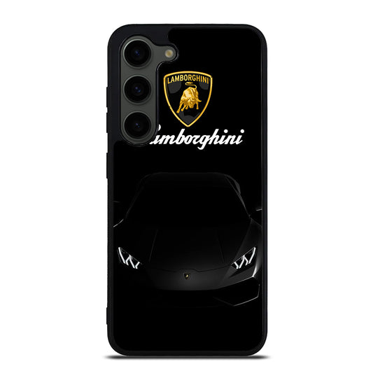 LAMBORGHINI BLACK CAR Samsung Galaxy S23 Plus Case Cover