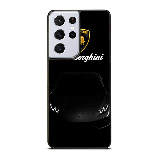 LAMBORGHINI BLACK CAR Samsung Galaxy S21 Ultra Case Cover