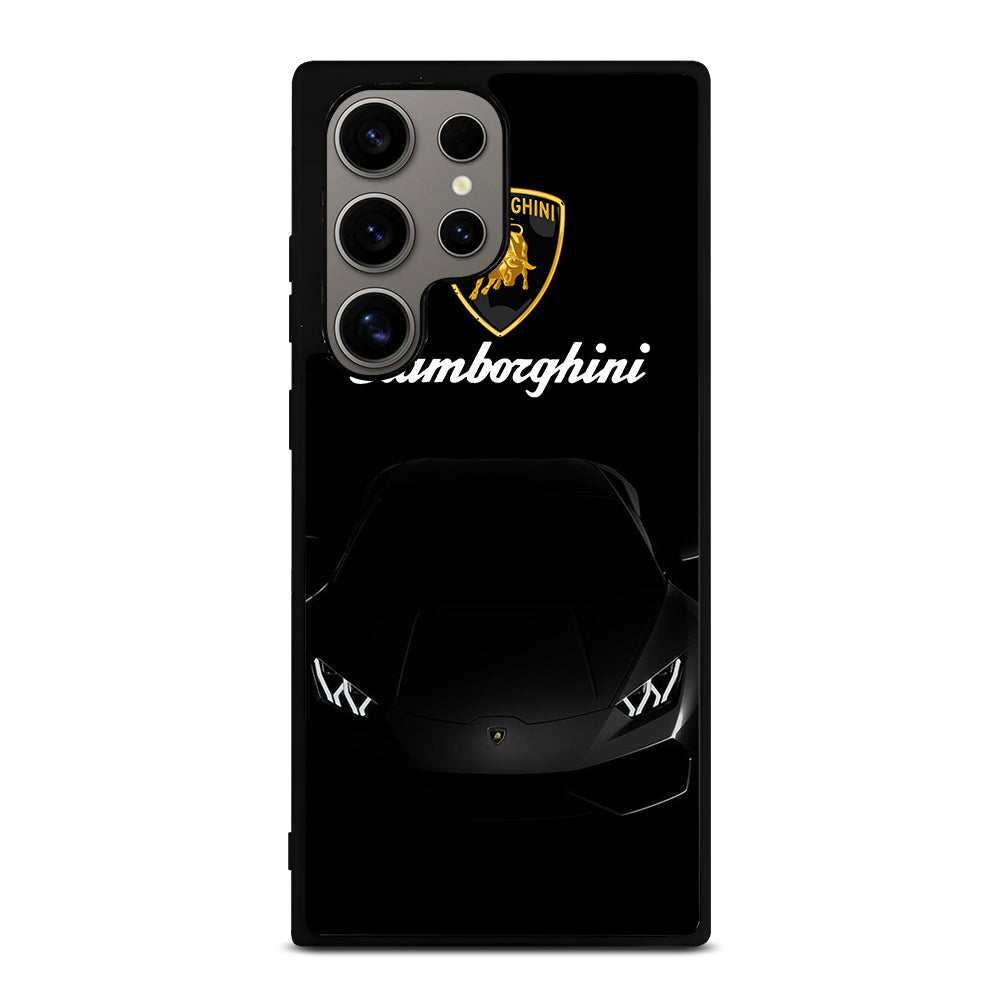 LAMBORGHINI BLACK CAR Samsung Galaxy S24 Ultra Case Cover