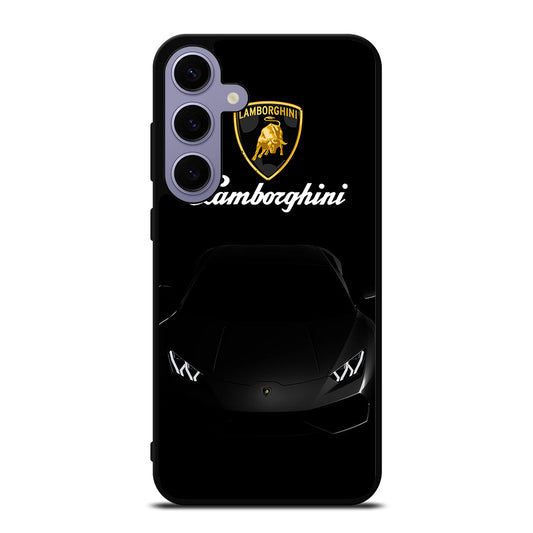 LAMBORGHINI BLACK CAR Samsung Galaxy S24 Plus Case Cover