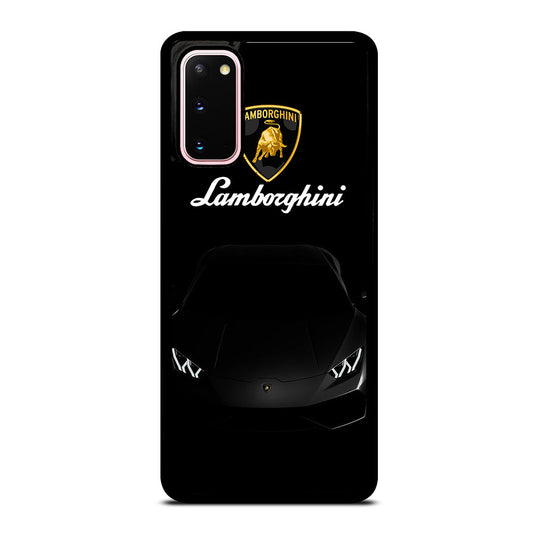 LAMBORGHINI BLACK CAR Samsung Galaxy S20 Case Cover