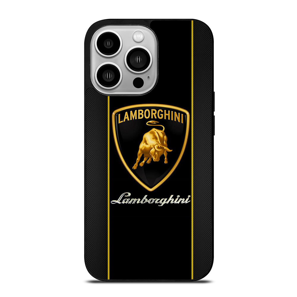 LAMBORGHINI CARBON LOGO iPhone 14 Pro Case Cover