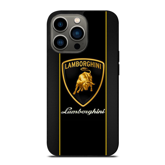 LAMBORGHINI CARBON LOGO iPhone 13 Pro Case Cover