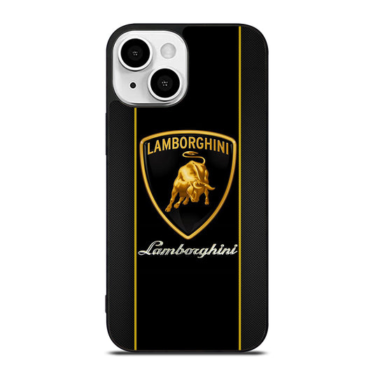 LAMBORGHINI CARBON LOGO iPhone 13 Mini Case Cover