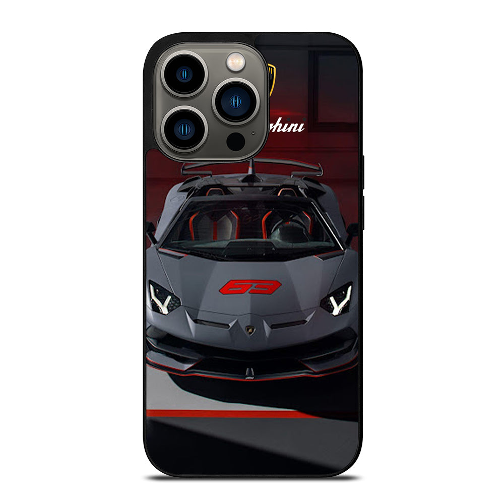 LAMBORGHINI GREY CAR iPhone 13 Pro Case Cover