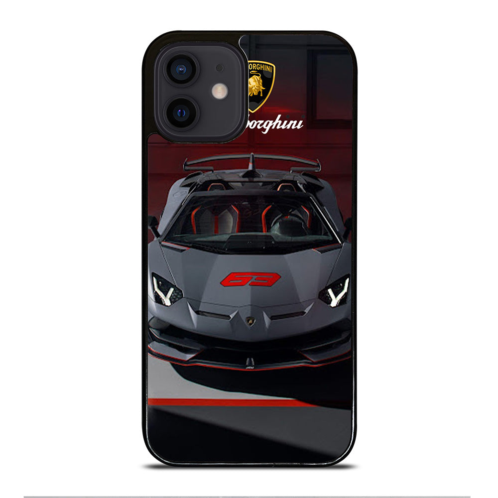 LAMBORGHINI GREY CAR iPhone 12 Mini Case Cover