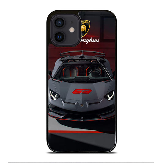 LAMBORGHINI GREY CAR iPhone 12 Mini Case Cover