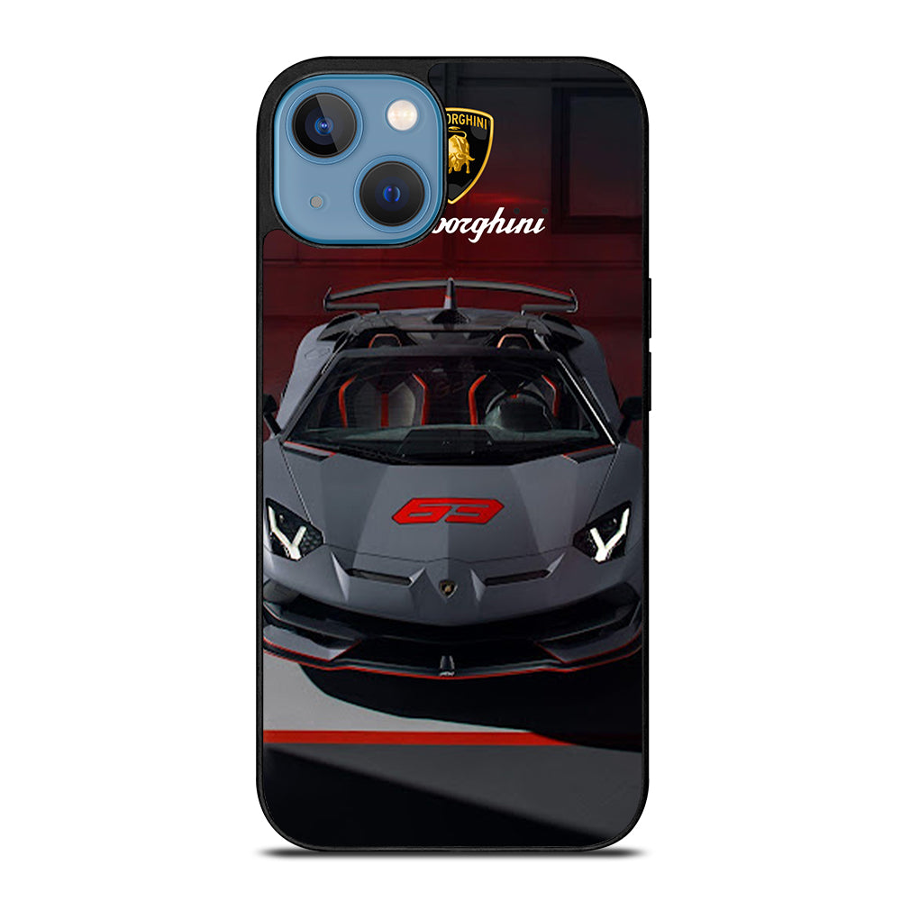 LAMBORGHINI GREY CAR iPhone 13 Case Cover