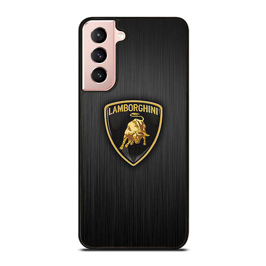 LAMBORGHINI METAL LOGO Samsung Galaxy S21 Case Cover