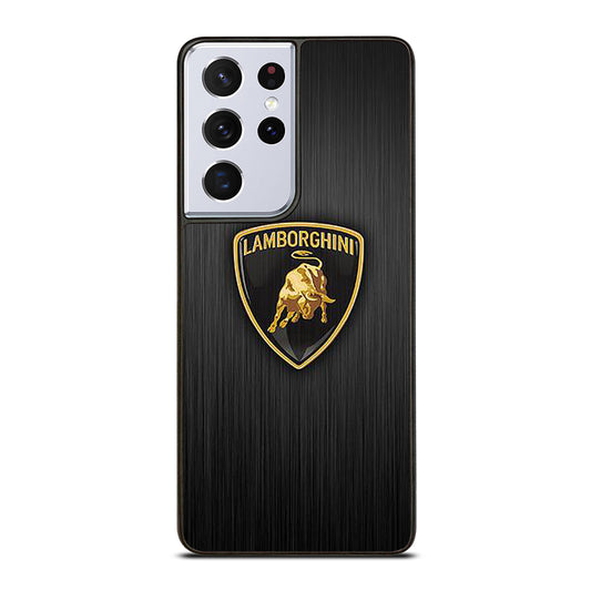 LAMBORGHINI METAL LOGO Samsung Galaxy S21 Ultra Case Cover