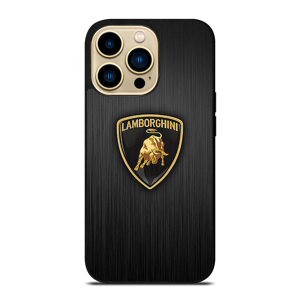 LAMBORGHINI METAL LOGO iPhone 14 Pro Max Case Cover