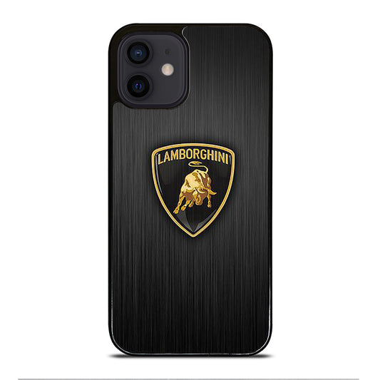 LAMBORGHINI METAL LOGO iPhone 12 Mini Case Cover