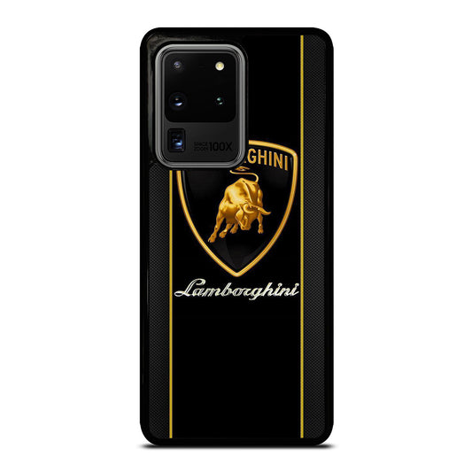LAMBORGHINI STRIPE BLACK Samsung Galaxy S20 Ultra Case Cover