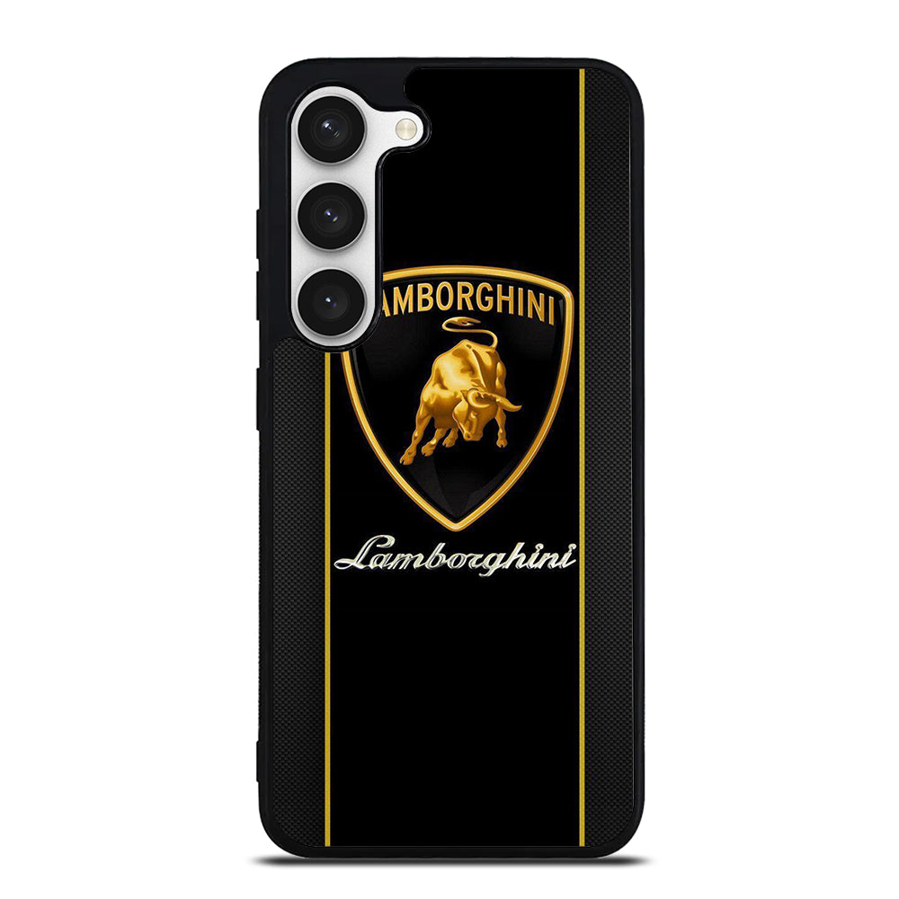LAMBORGHINI STRIPE BLACK Samsung Galaxy S23 Case Cover