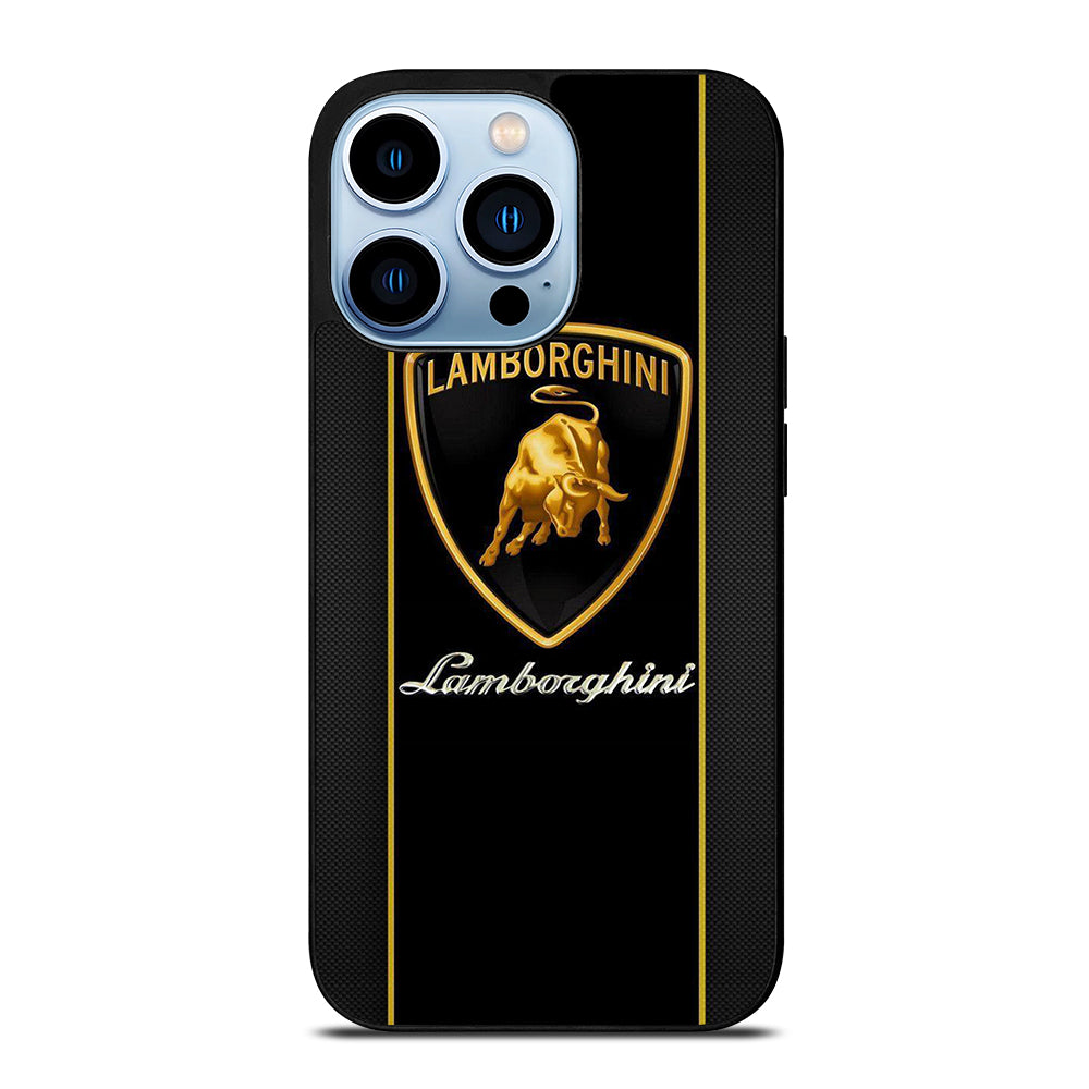 LAMBORGHINI STRIPE BLACK iPhone 13 Pro Max Case Cover