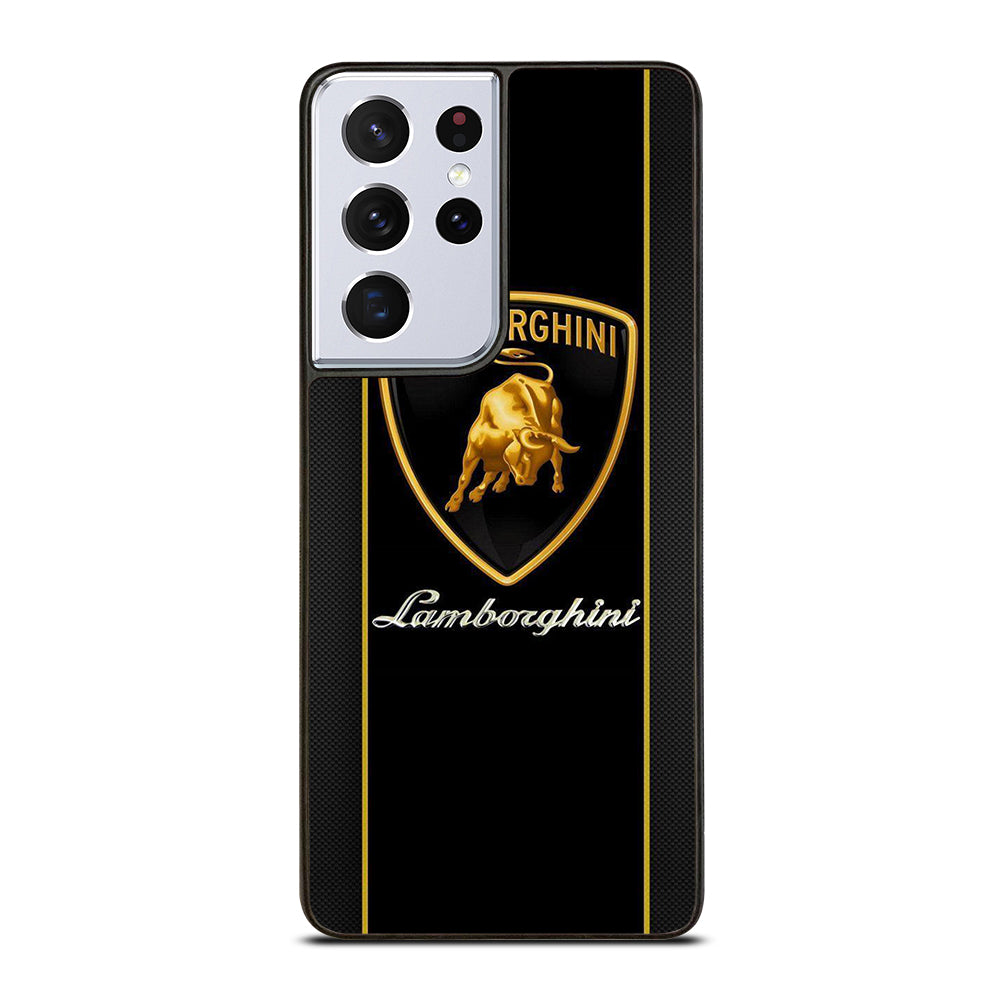 LAMBORGHINI STRIPE BLACK Samsung Galaxy S21 Ultra Case Cover