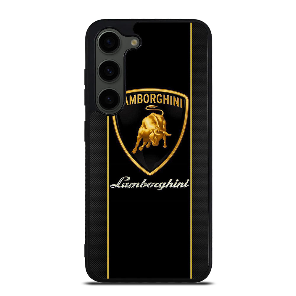 LAMBORGHINI STRIPE BLACK Samsung Galaxy S23 Plus Case Cover