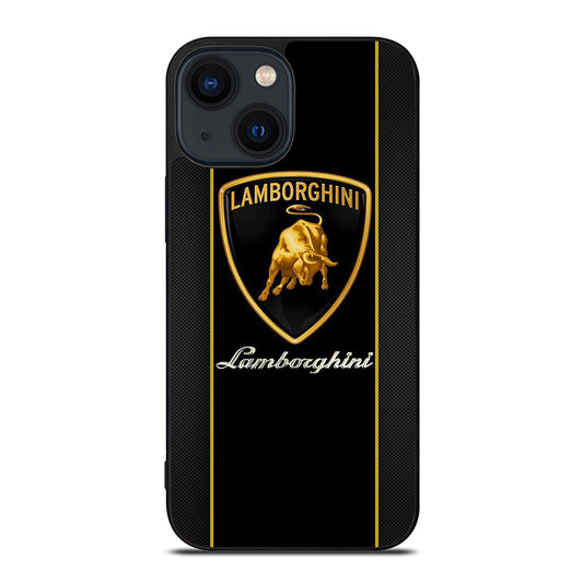 LAMBORGHINI STRIPE BLACK iPhone 14 Plus Case Cover