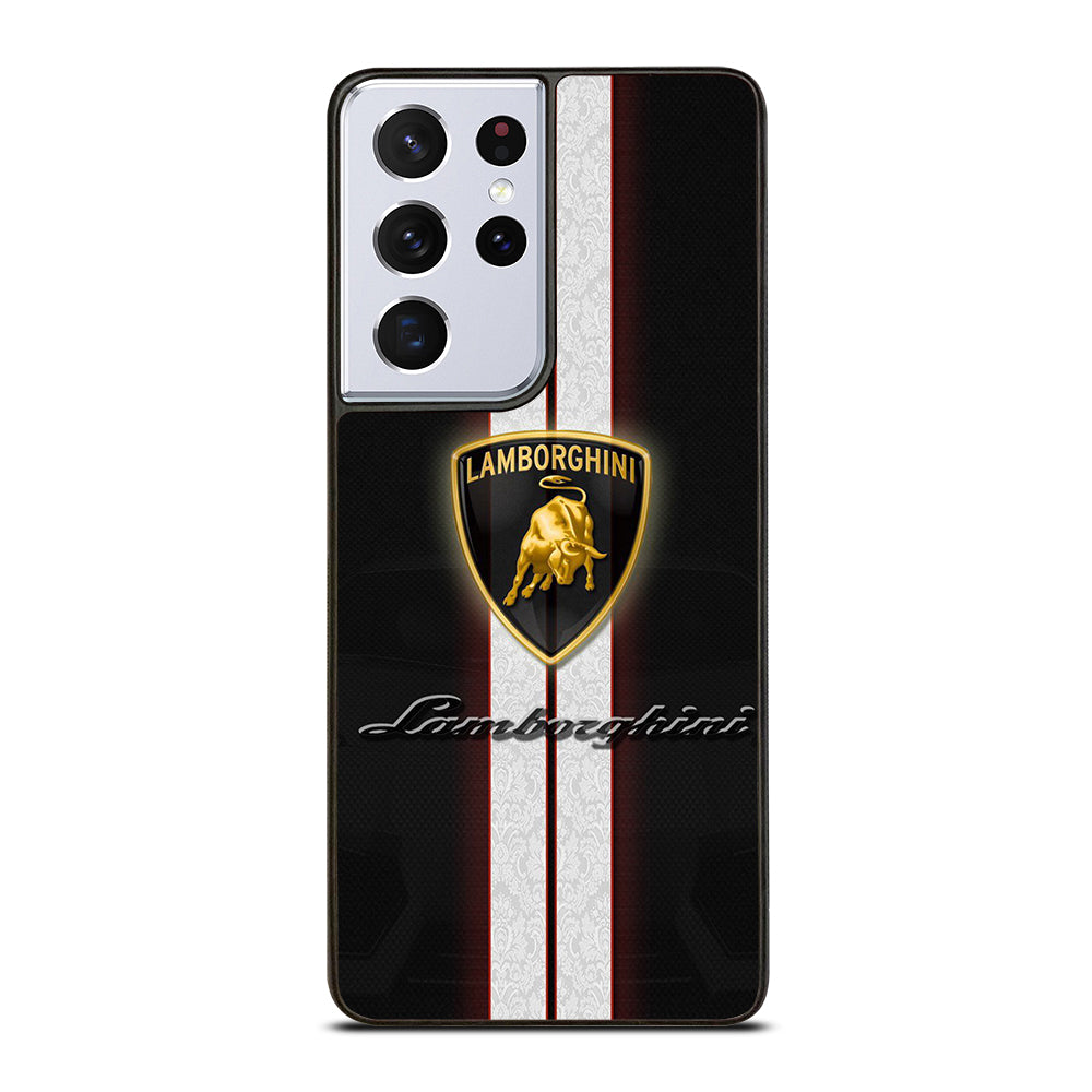 LAMBORGHINI STRIPE LOGO Samsung Galaxy S21 Ultra Case Cover