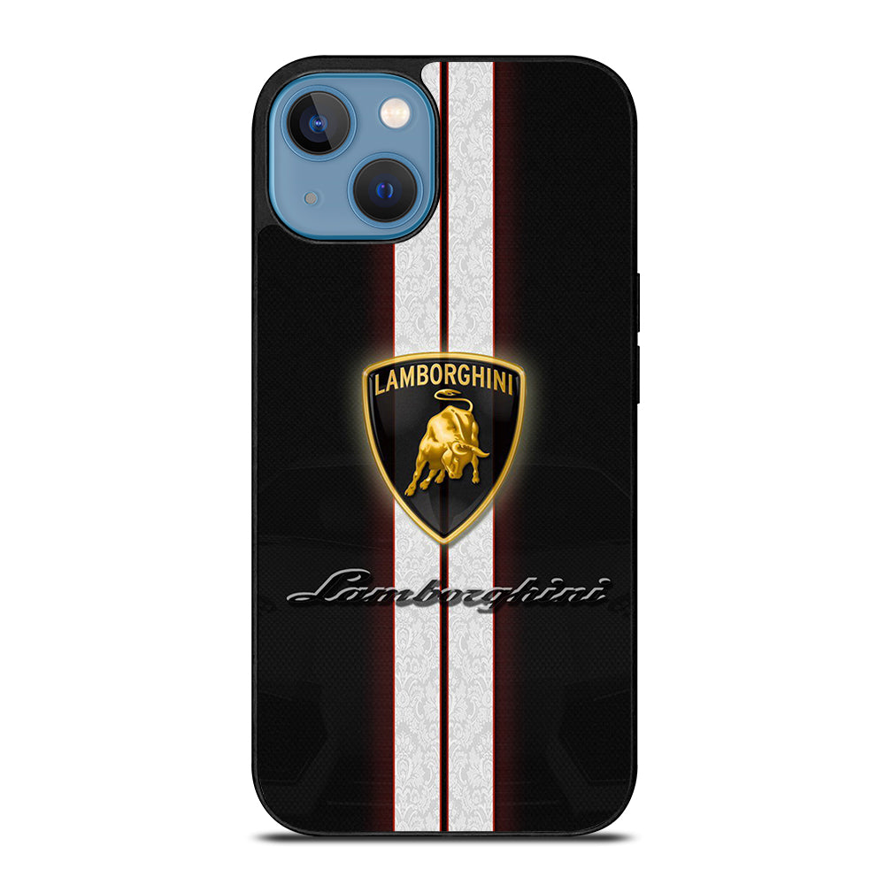 LAMBORGHINI STRIPE LOGO iPhone 13 Case Cover