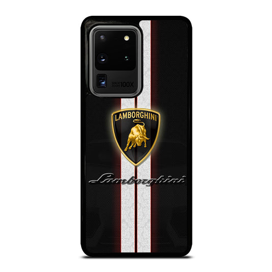 LAMBORGHINI STRIPE LOGO Samsung Galaxy S20 Ultra Case Cover
