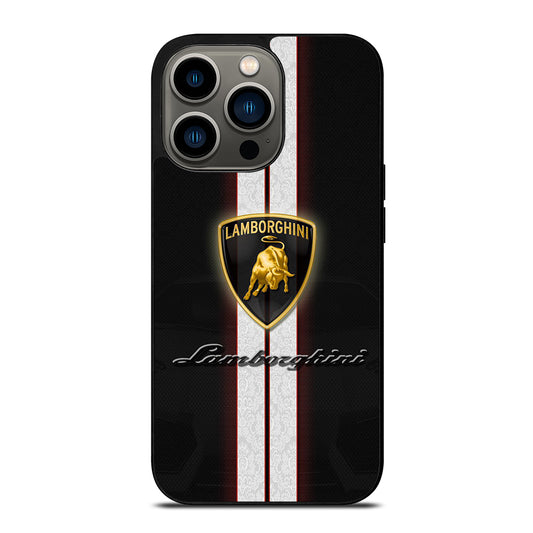 LAMBORGHINI STRIPE LOGO iPhone 13 Pro Case Cover