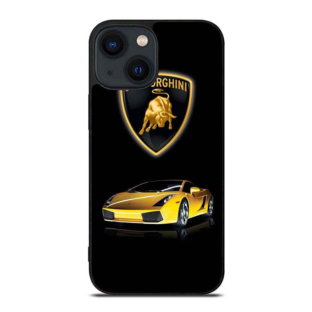 LAMBORGHINI YELLOW CAR LOGO iPhone 14 Plus Case Cover