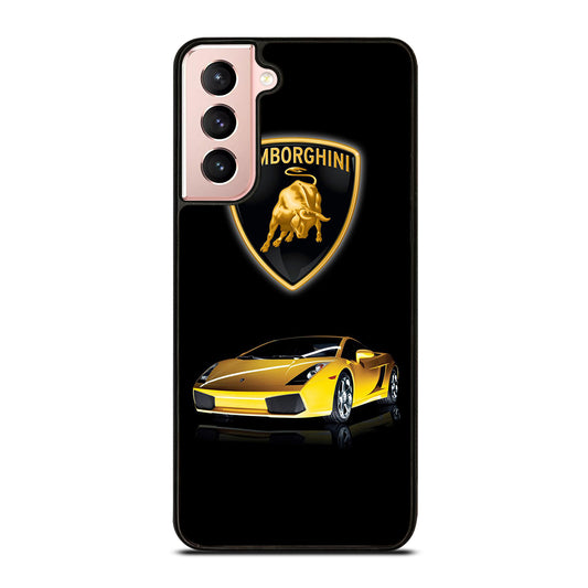 LAMBORGHINI YELLOW CAR LOGO Samsung Galaxy S21 Case Cover