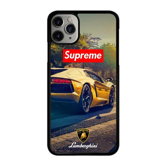 LAMBORGHINI YELLOW CAR iPhone 11 Pro Max Case Cover