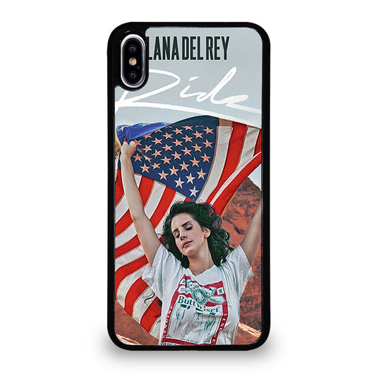 LANA DEL REY AMERICAN FLAG iPhone XS Max Case Cover