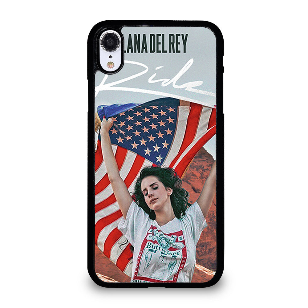 LANA DEL REY AMERICAN FLAG iPhone XR Case Cover