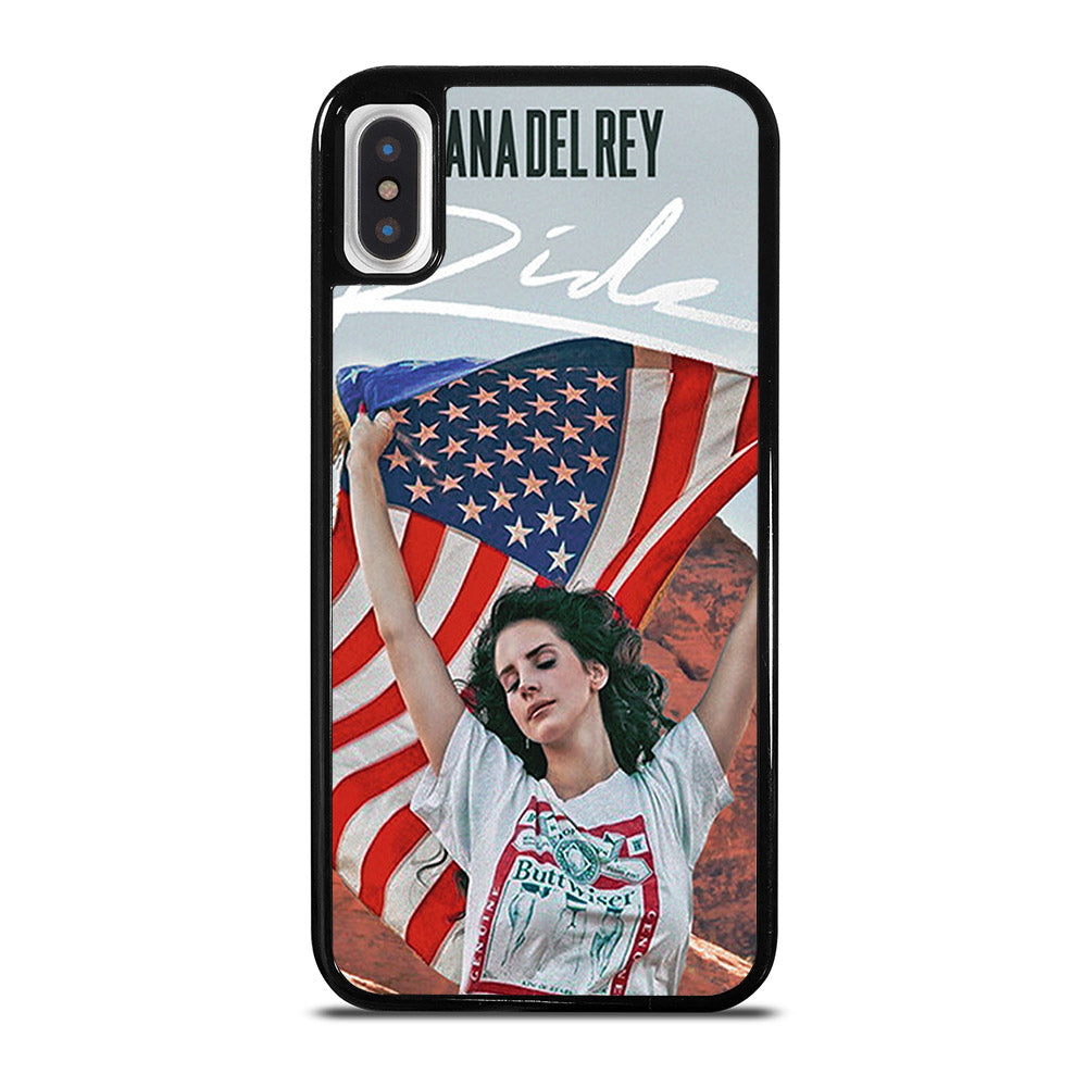 LANA DEL REY AMERICAN FLAG iPhone X / XS Case Cover