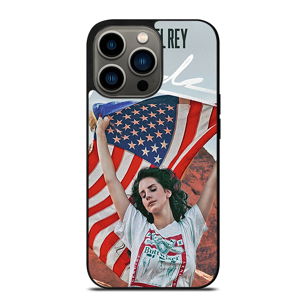 LANA DEL REY AMERICAN FLAG iPhone 13 Pro Case Cover