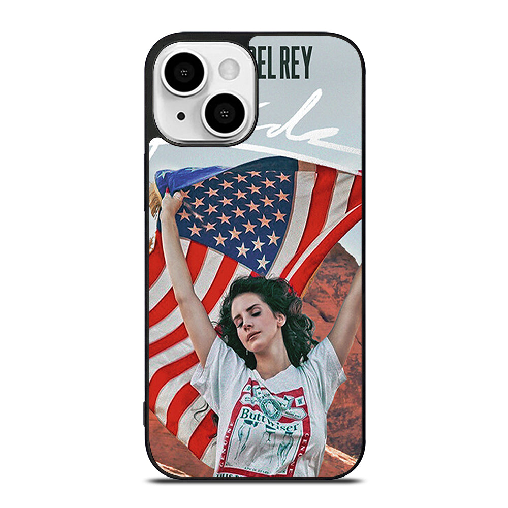 LANA DEL REY AMERICAN FLAG iPhone 13 Mini Case Cover