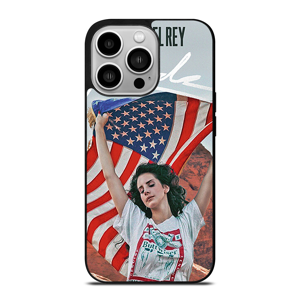 LANA DEL REY AMERICAN FLAG iPhone 14 Pro Case Cover