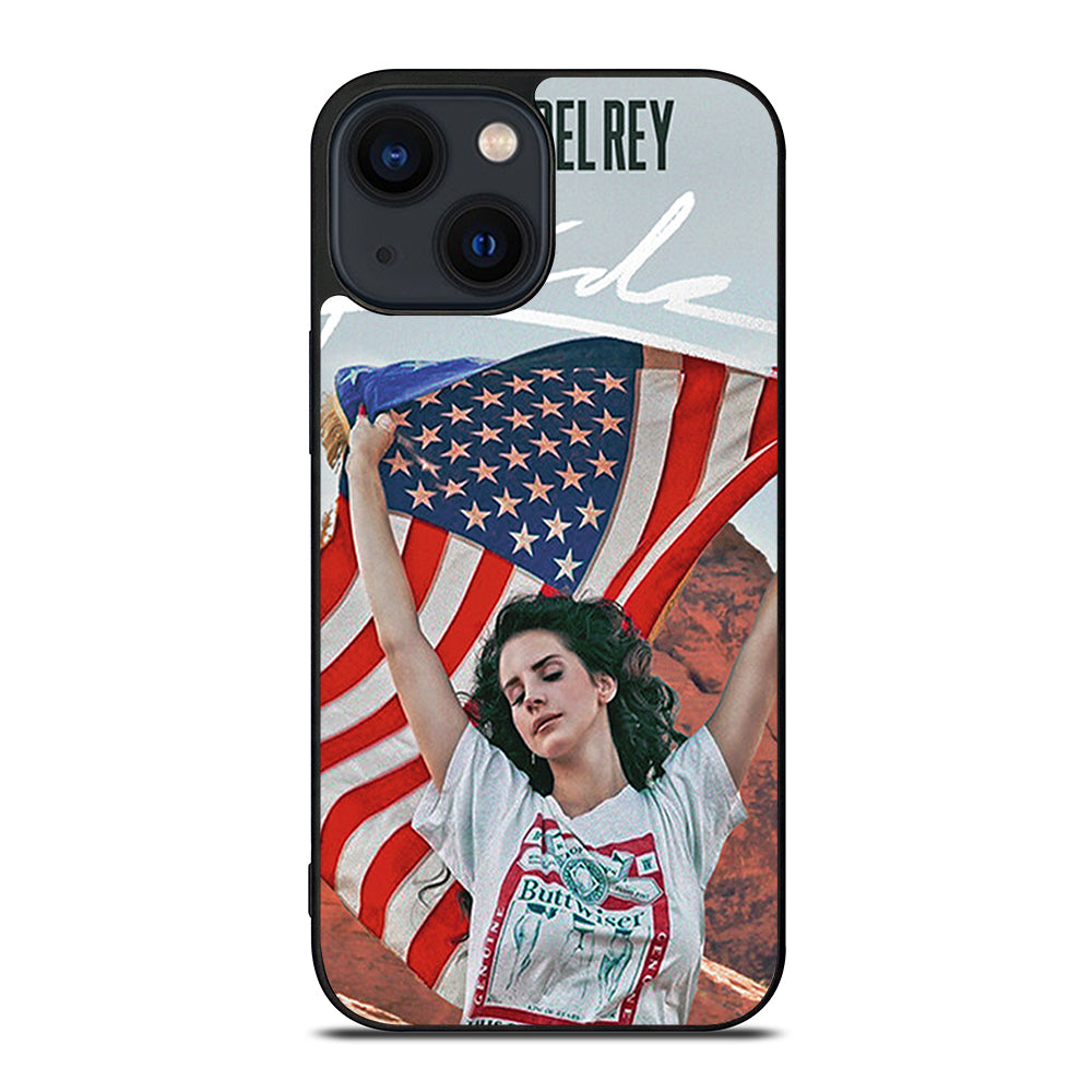 LANA DEL REY AMERICAN FLAG iPhone 14 Plus Case Cover