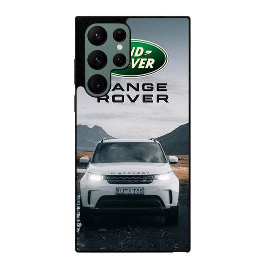 LAND ROVER WHITE CAR Samsung Galaxy S22 Ultra Case Cover