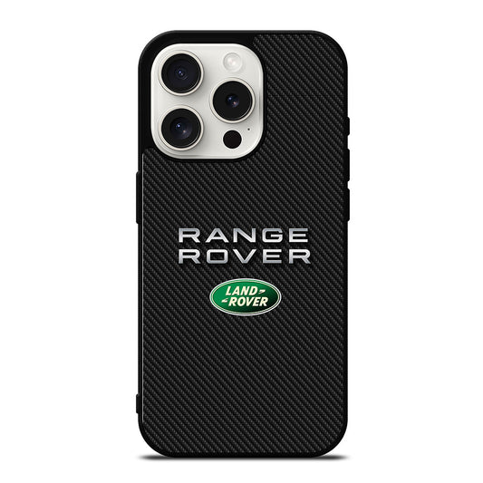 LAND ROVER CARBON LOGO iPhone 15 Pro Case Cover