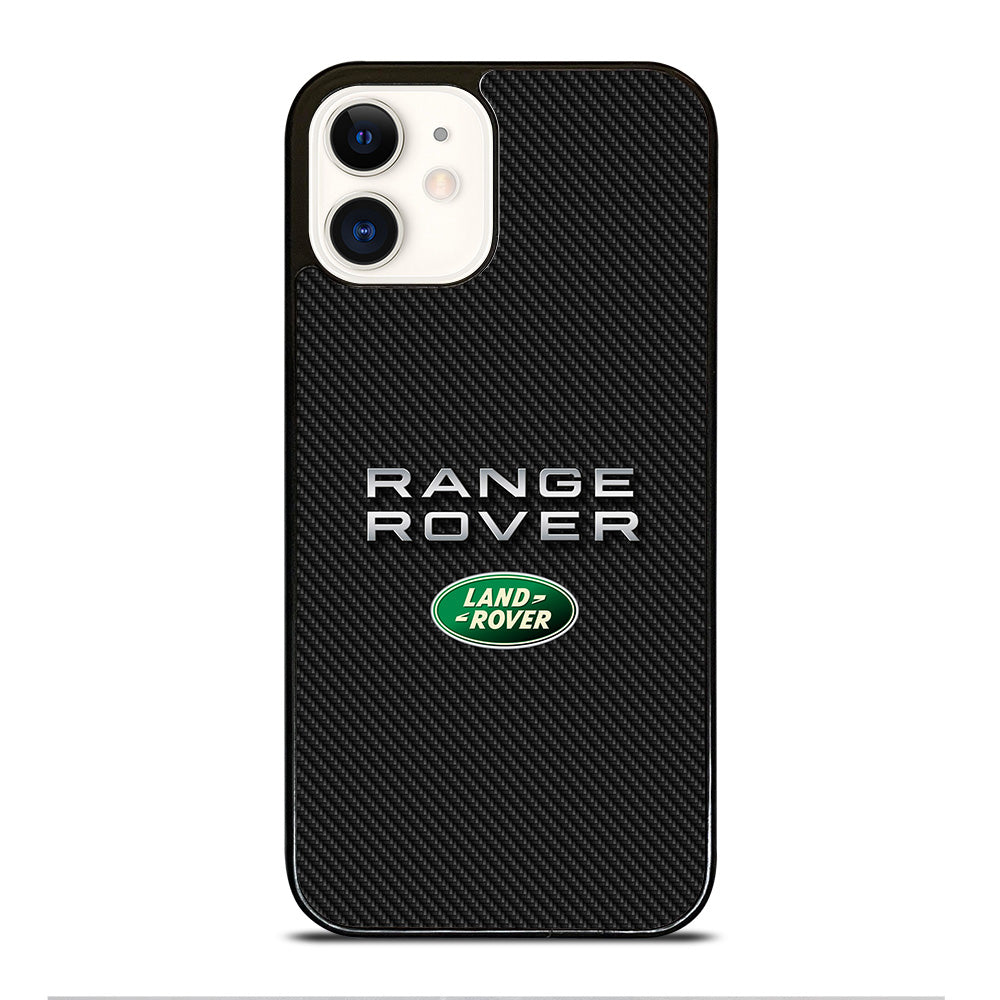 LAND ROVER CARBON LOGO iPhone 12 Case Cover