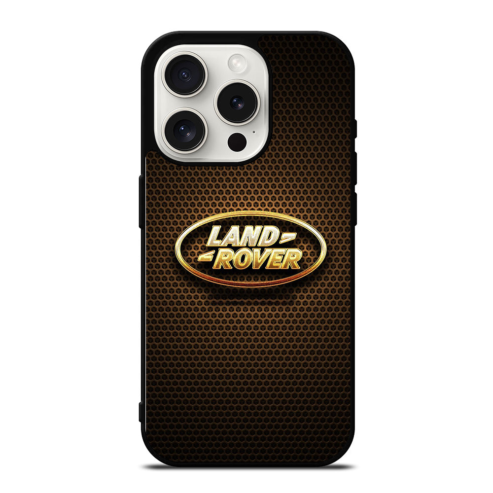 LAND ROVER GOLD LOGO iPhone 15 Pro Case Cover