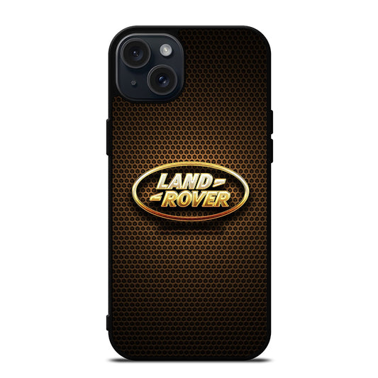 LAND ROVER GOLD LOGO iPhone 15 Plus Case Cover